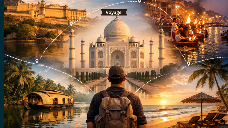 Parcours en Inde : Itinéraire Idéal